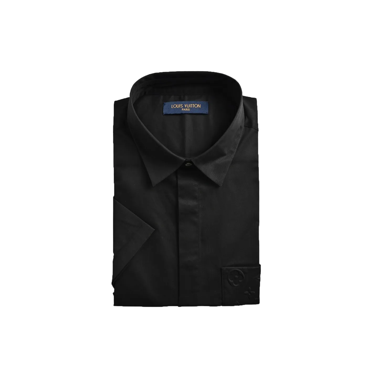 Louis Vuitton/Louis Vuitton 26ss pocket presbyopic embossed short-sleeved shirt